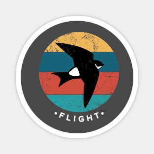 Martin bird, the flight virtuoso, design for birds lovers Magnet